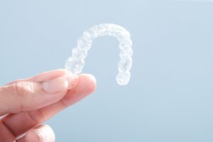 an Invisalign aligner