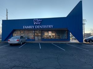 The front of Miller & Wolf Family Dentistry’s office 